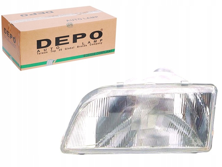 фото №1, Depo фара l h4 citroen ax 07.86-12.98