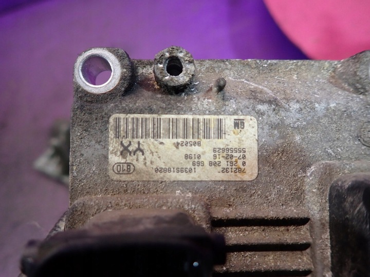 фото №6, Opel astra g ii 98-09 1,4 компьютер двигателя 0261208669