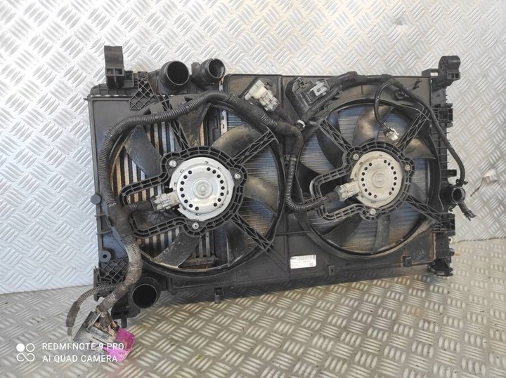 фото №5, Opel meriva b 1.7 радіатор радіаторів вентилятор 13330998 13331005 13289249
