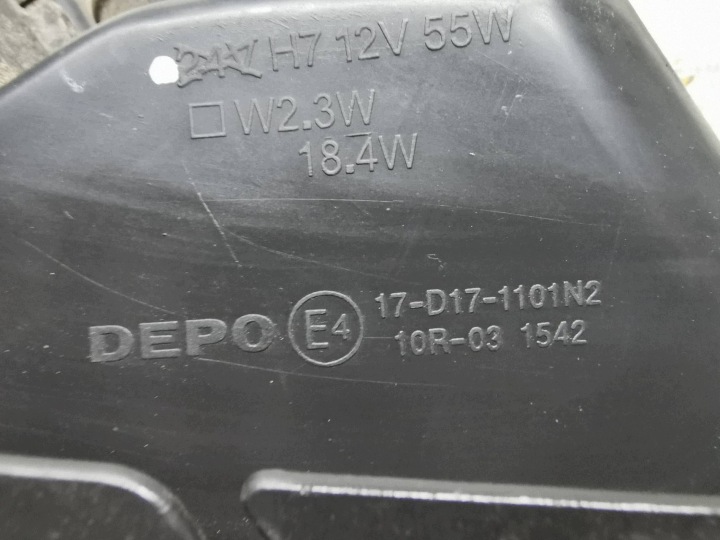 фото №9, Фара правое перед depo volkswagen passat b5. 2002 17d171101n2 and/3/r-2