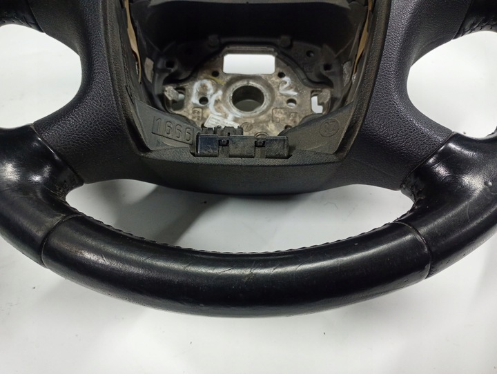 фото №10, Skoda octavia 2 ii руль обшитая кожаный руль колесо руль