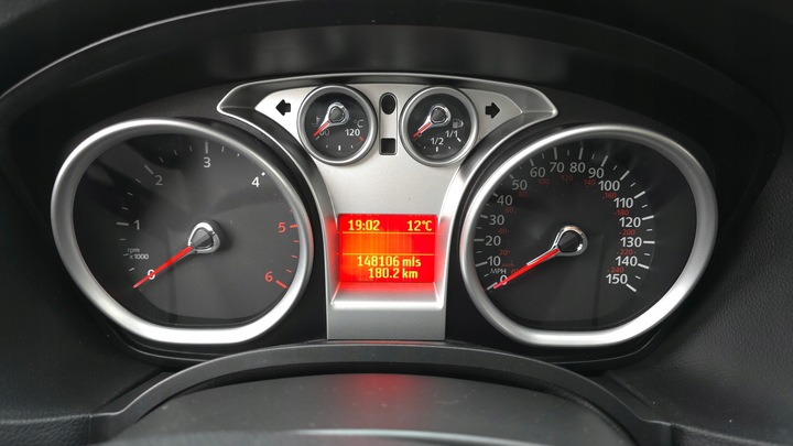фото №10, Ford focus mk2 рестайлінг c-max mk1 fl kuga i спідометр  дисплей 2009 рік дизель