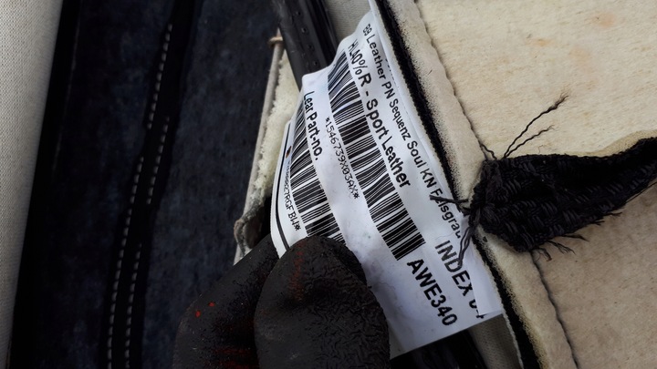 фото №16, A4 b9 8w диван зад материал кожа pół sline