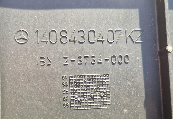 фото №10, Mercedes w140 c140 cl купе бардачок зад задний аптечка рестайлинг 1408430407