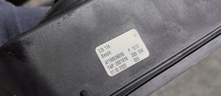 фото №6, Кришка заливання заливна горловина пального mercedes cla w118 1.3 гібрид 22r a1186306200