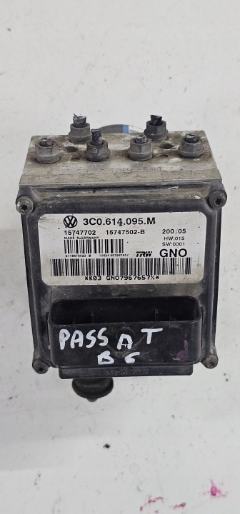 фото №15, Vw passat b6 главный тормозной цилиндр модуль управления abs 3c0614095m 15747702 15747502-b