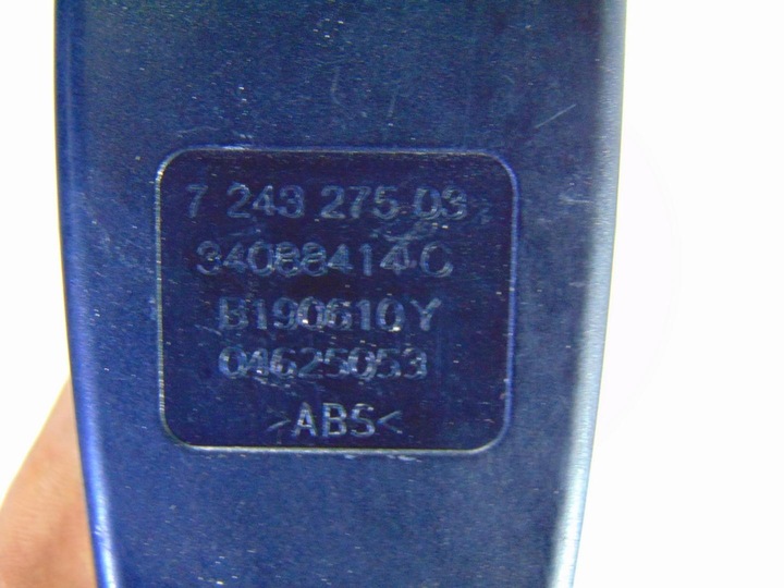 фото №3, Застёжка ремня безопасности средний зад f10