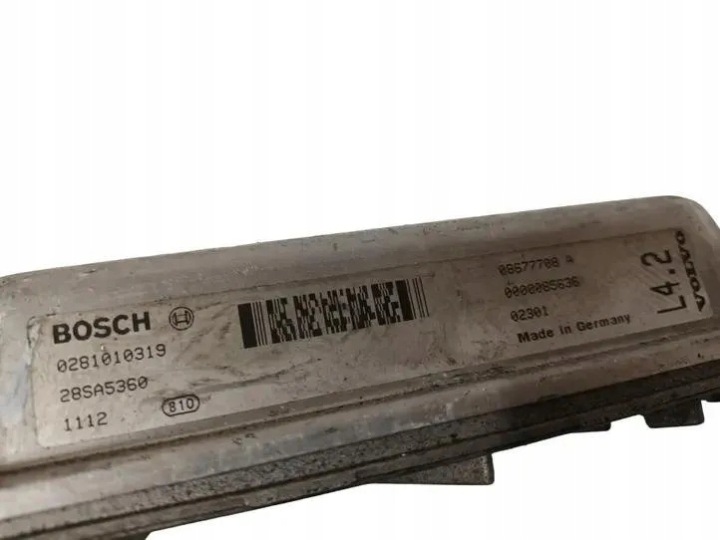 фото №10, Компютер двигуна ecu volvo v70 ii sw 0281010319 2.5l дизель 103kw 2000