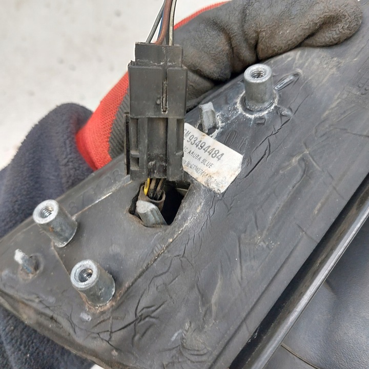 фото №9, Opel meriva a зеркало правые 5 pin 93494484 сині