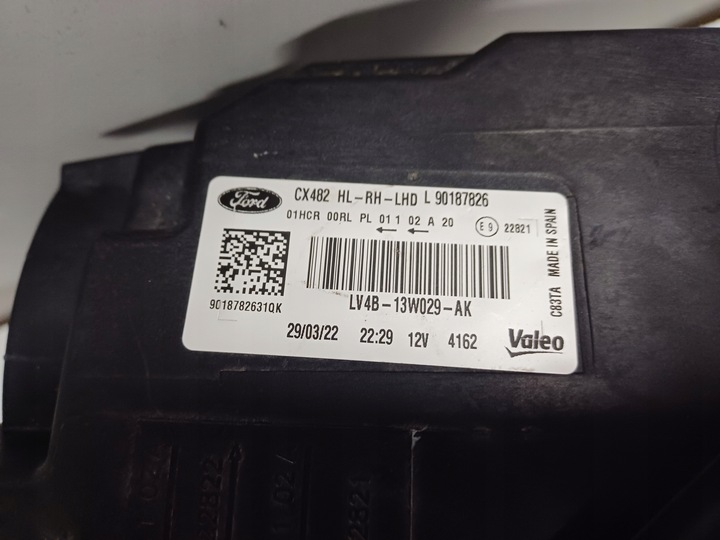 фото №12, Лампа правий перед ford kuga mk3 iii 19- європа