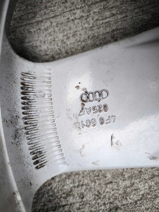 фото №11, Диски диск комплект vw skoda audi a4 a6 7.5j r17 et45 4f0601025af з 66 ok