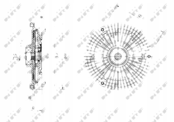 фото №12, Зчеплення visco nrf 49627 1032000922