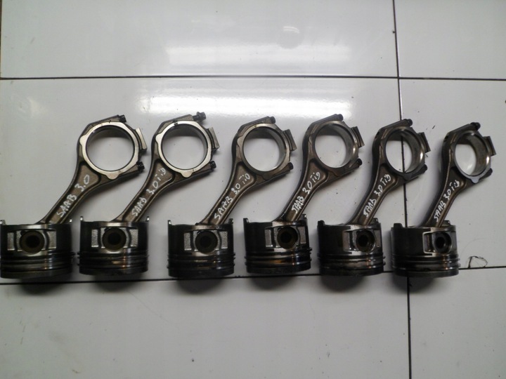 фото №1, Saab 9-5 3.0tid v6 поршень з шатуном