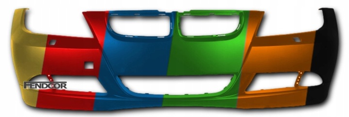 фото №1, Бампер do bmw 3 e90 e91 04-08 sra xen a08