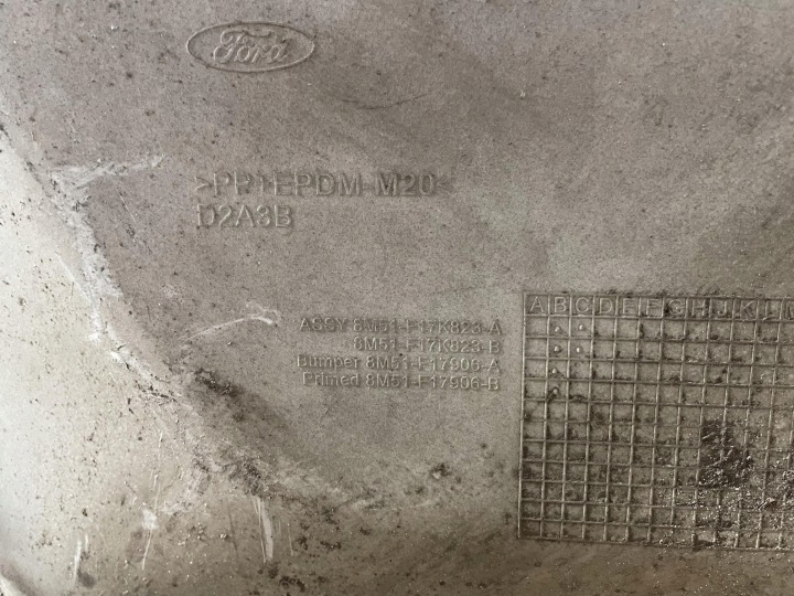 фото №8, Задний бампер ford focus mk2 ii рестайлинг 08- sedan
