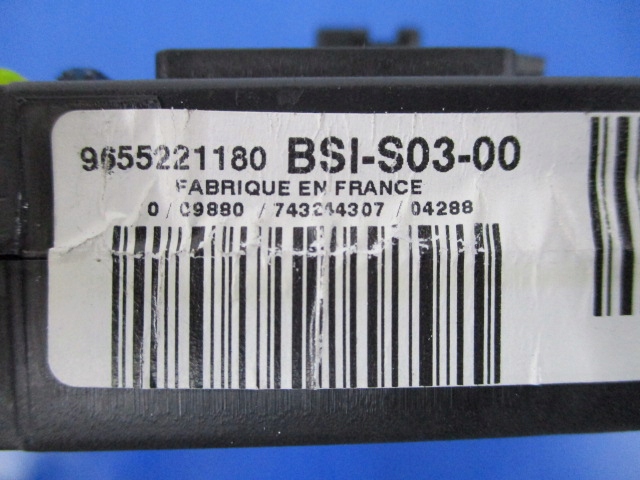 фото №4, Peugeot 407 модуль bsi 9656148180 9655221180