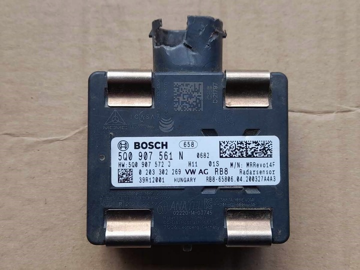 фото №1, Датчик відстані дистронік audi a3 8v leon 5f vw golf be bq 5q0907561n