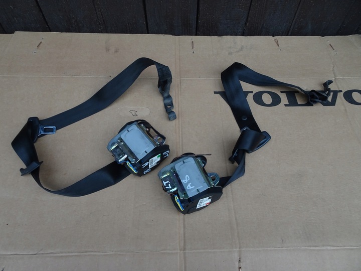 фото №1, Audi a8 d3 pas ремни натяжитель левый правые зад задний