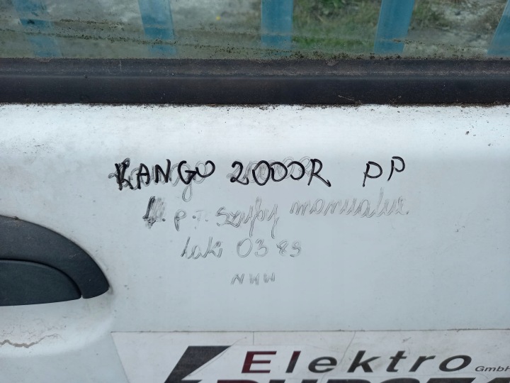 фото №8, Правая дверь pzród kangoo 2000r. lak 0389