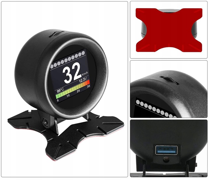 фото №8, Спідометр дисплей autool x60 obd2 check