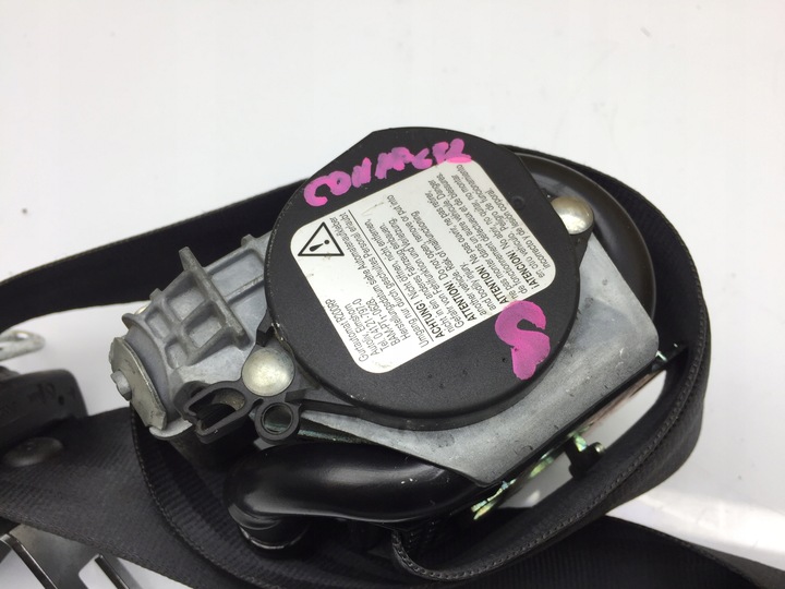 фото №4, Transit connect mk2 ii pas натяжитель комплект ремней безопасности перед