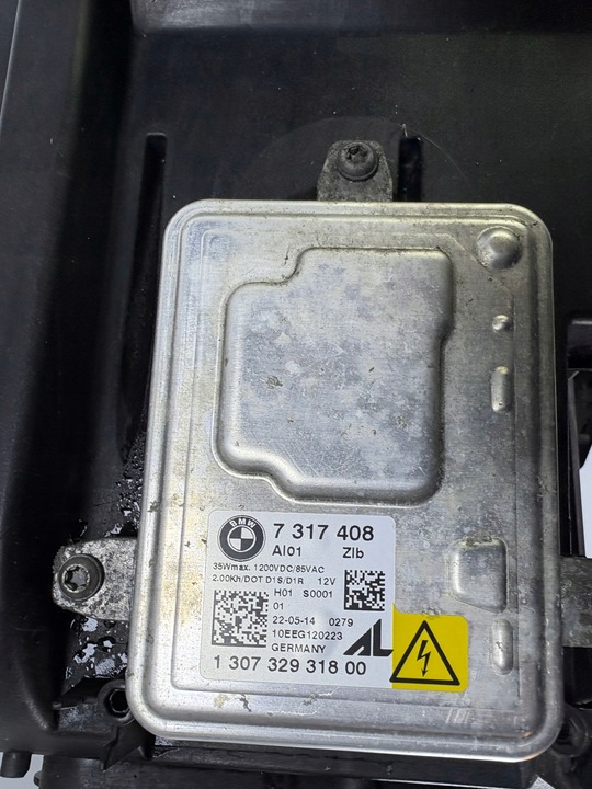 фото №10, Bmw 4 f32 f33 f36 ліва лампа передня bixenon ксенон 7387543 uk комплектна