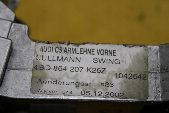 фото №13, Підлокітник a6 c5 fl 4e0864245 шкіра