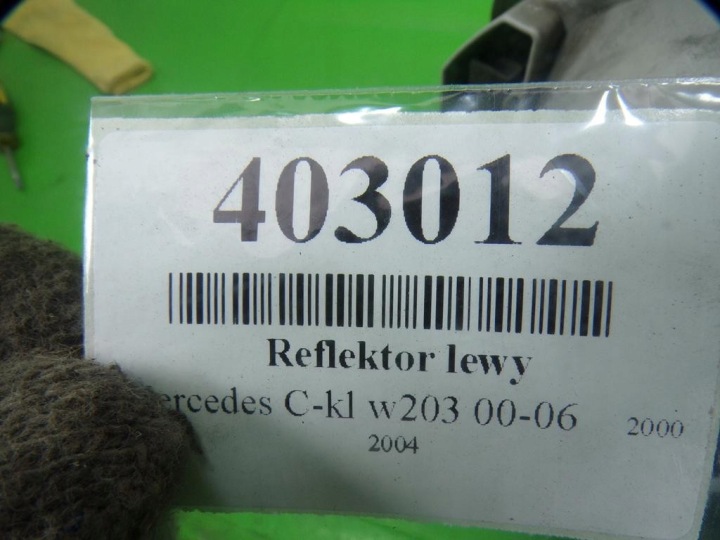 фото №8, Mercedes c-kl w203 фара передняя левая a2038200161