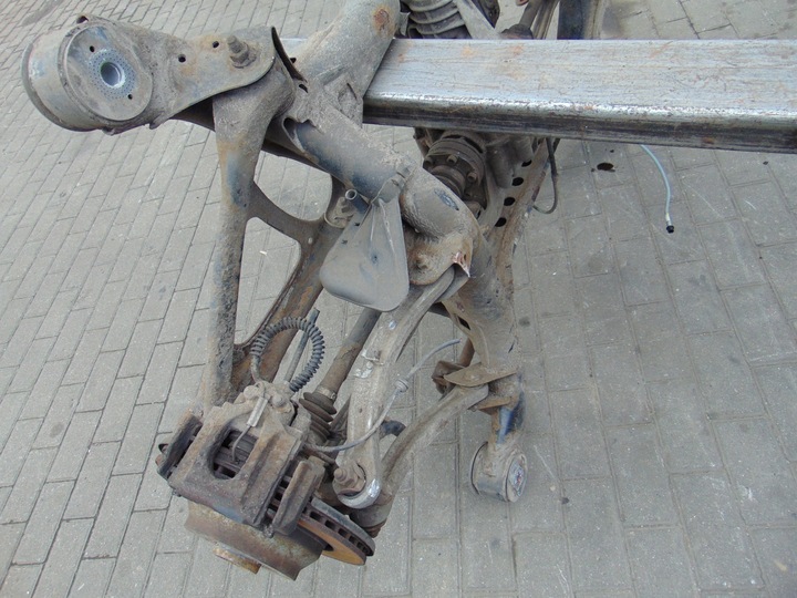 фото №9, Балка ось подвешивание зад vw touareg 7l 4x4 2.5tdi