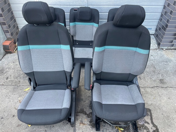 фото №1, Peugeot partner berlingo combo e сиденья сиденья обшивки комплект
