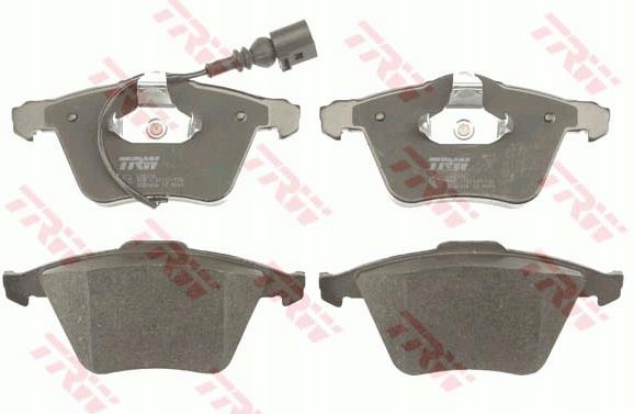 фото №10, Гальмівні колодки гальмо. vw passat 05- з датчик.