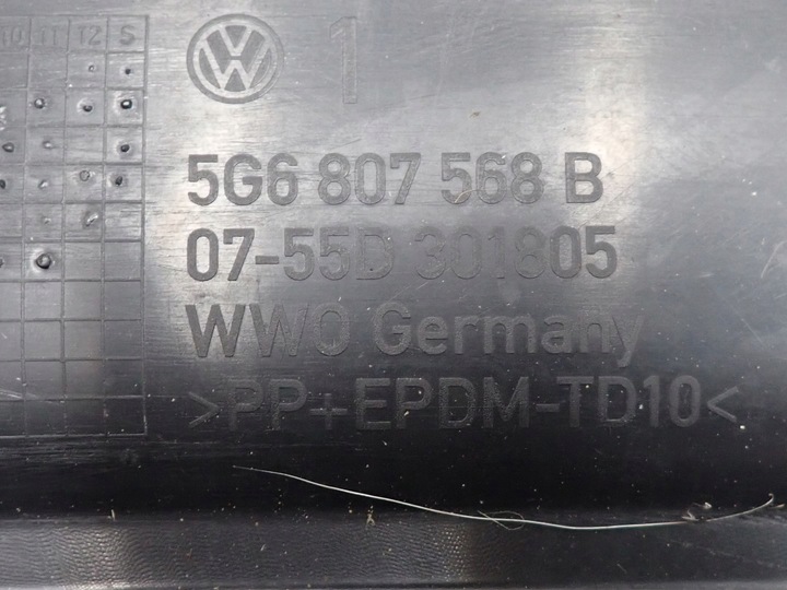 фото №14, Бампер зад задний комплектный pdc vw volkswagen golf vii 7 17r