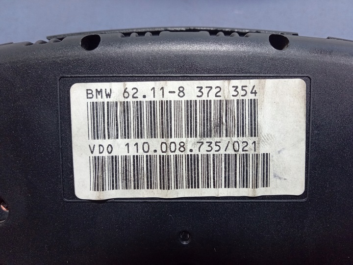 фото №5, Bmw 5 e39 2.5 170 km спидометр приборы eu 8372354