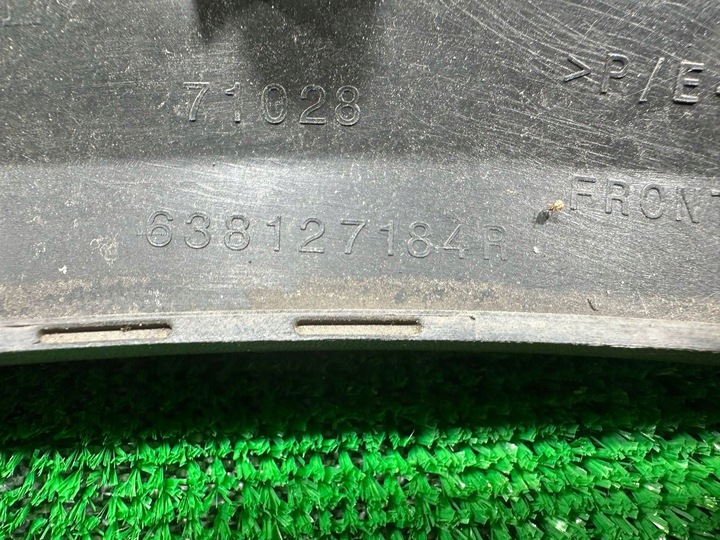 фото №9, Планка крыльев renault captur ii правые перед 638127184r