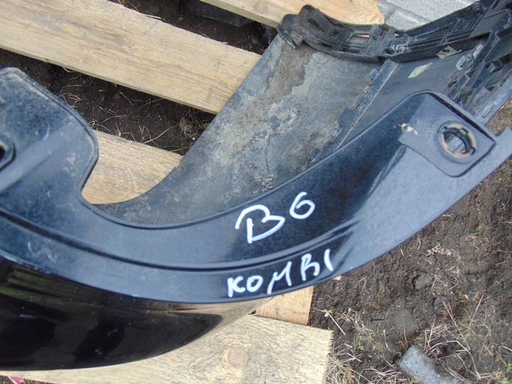 фото №16, Бампер зад vw passat b6 универсал чёрный + хром