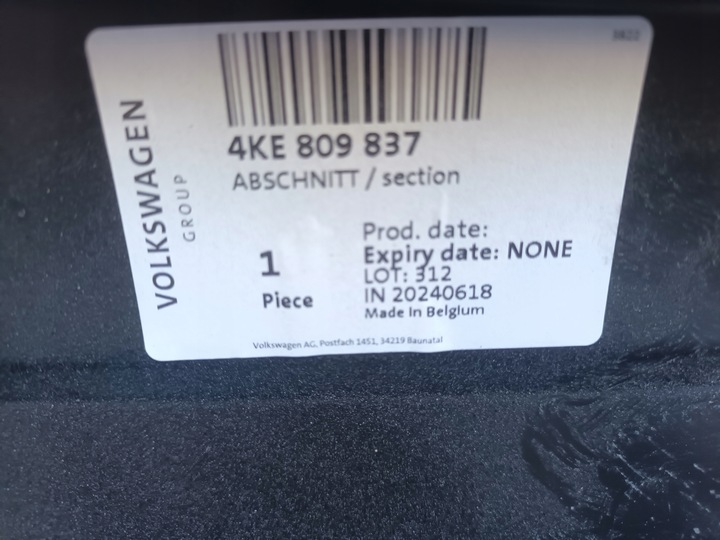 фото №7, Крыло левый задний audi e-tron 4ke зад