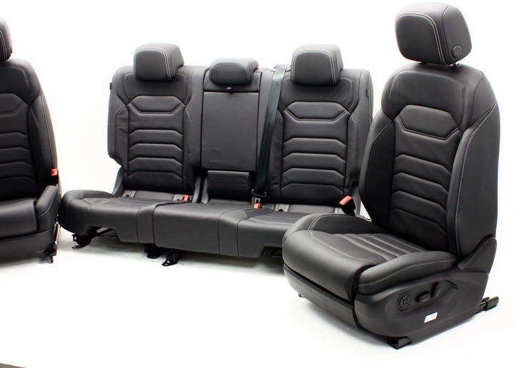 фото №10, Комплект сидений сиденья туннель обивка обшивки vw touareg cr7 iii новое org