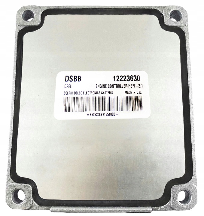 фото №1, Компьютер ecu opel astra zafira 1.6 12223630 dsbb