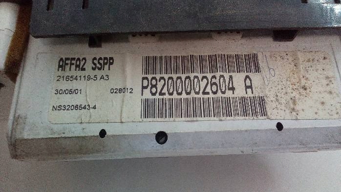 фото №9, Дисплей часы renault laguna ii 8200002604a