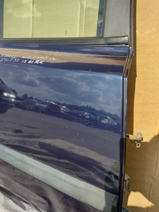 фото №13, Двері праві зад fiat stilo 5d hb k:blu navy vr