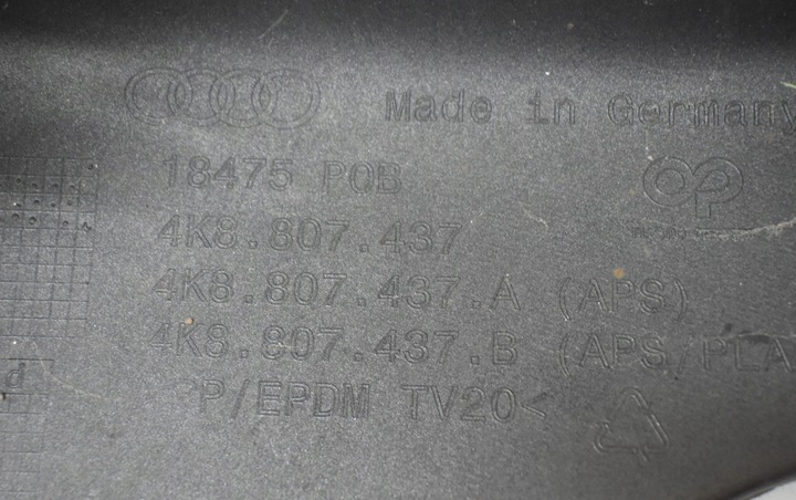 фото №9, Audi a7 c8 4k8 бампер перед переднє org + хром