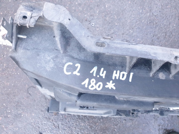 фото №6, Передняя панель усилитель лобовое комплект радиатор citroen c2 1.4 hdi