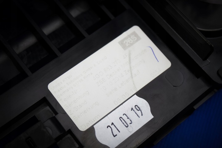 фото №6, Планка dekor бардачка audi a6 s6 a7 4g0863440as kb4