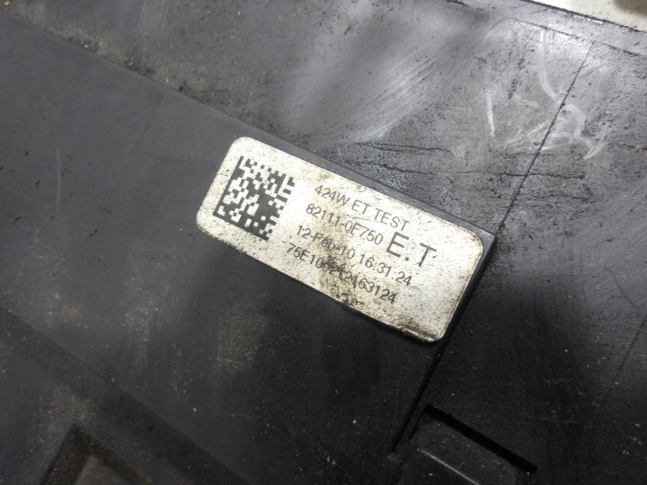 фото №12, Джгут проводки блок запобіжників 82111-0f750 toyota verso 2.0 d4d