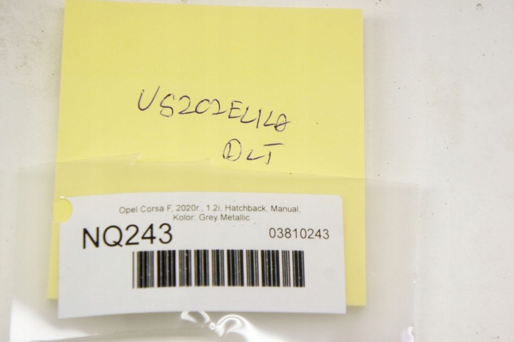 фото №6, Nq243 opel corsa f прокладка стёкла левый зад