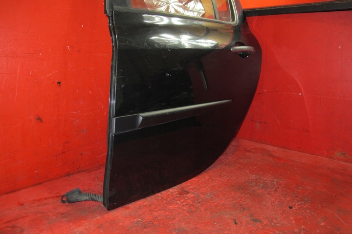 фото №4, Renault clio 3 iii 2005-2012 чорні двері зад задні ліві 5d nv676