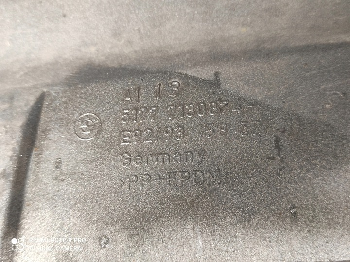 фото №11, Планка накладка порогова права поріг правий bmw seria 3 e92 e93 7130874