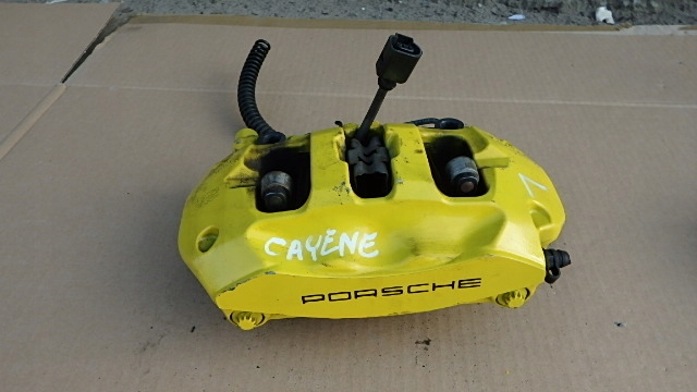 фото №1, Суппорт тормозной porsche cayenne 7p левый зад