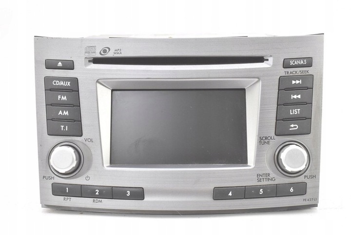 фото №1, Радіо радіопрогравач cd mp3 rds 86201aj420 subaru legacy 5 v 09-14