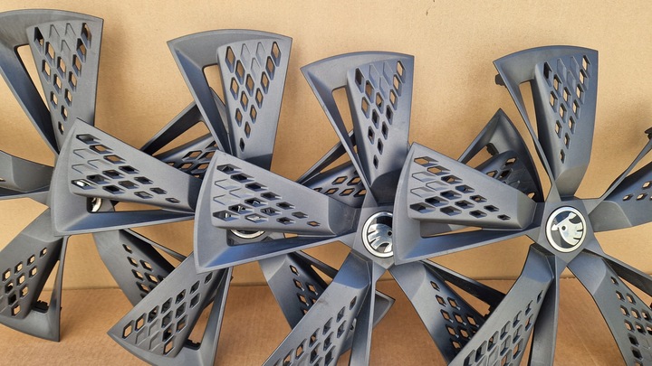 фото №3, Колпаки skoda karoq 17" 57a601169f комплект идеал оригинал